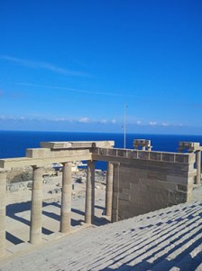 klägliche Tempelreste