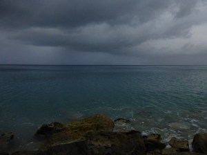 Regen war nicht verabredet